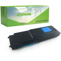 Green2Print Toner cyan 4000 Seiten ersetzt Dell 593-BBBT, 488NH