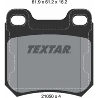 Textar Bremsbelagsatz, Scheibenbremse