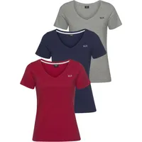 H.I.S. H.I.S T-Shirt in blau, grau, rot), | Gr.: