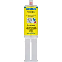 WEICON Plastic-Bond, Kunststoffklebstoff, 24 ml, cremeweiß, milchig