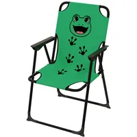 Mojawo - Kinder Campingstuhl Klappstuhl Tiermotiv-MKC6000-Frosch