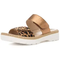 ARA Damen Capri Slipper, Natur,Whisky, 38 EU - 38