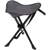 Mojawo 3-Bein Hocker Campinghocker -MAS1001-Grau