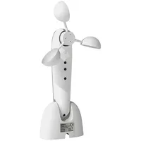Outsunny Sonnensensor Elektrischer Windsensor Wetterstation Außensensor Windwächter Sonnenwächter Funksensor
