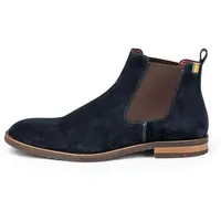 LLOYD Herren Chelsea Boots/ Stiefeletten DIVO Dunkelblau Rauleder Größe: