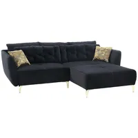 JOB Ecksofa SALOME, 251 x 186 cm - Samt