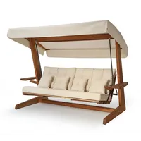 Westmann Irokoholz Hollywoodschaukel Luna 2600 Beige 139x260x195 cm |