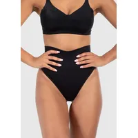 SMILODOX Mid Waist String Nysa Schwarz XL