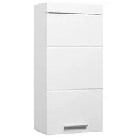 WELLTIME Hängeschrank WELLTIME "Avena", weiß, weiß hochglanz, B:37cm H:77cm