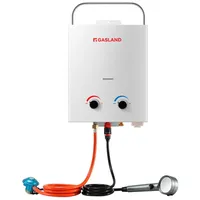 GASLAND AS132 Pro Tragbarer Gas-Durchlauferhitzer, 28-30mbar(Butan) oder 37mbar(Propan), 5L