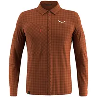 Salewa Puez Dry ́ton Chemise Langarmhemd - Bombay Brown