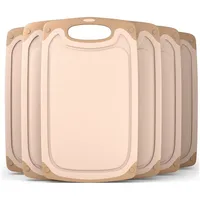 Blumtal Frühstücksbrettchen Kunststoff 25x15 cm im 6er Set -