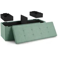 Blumtal Sitzbank Türkis Kunststoff, 38x38x110 cm Esszimmer, Bänke, Sitzbänke