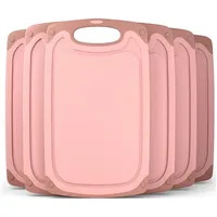 Blumtal Frühstücksbrettchen Kunststoff 25x15 cm im 6er Set -