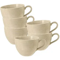 SELTMANN WEIDEN Beat Color Glaze Milchkaffeetassen (350 ml, 6
