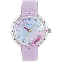 S.Oliver Quarzuhr Armbanduhr, Kinderuhr, Mädchen, Geschenkidee, Geburtstag, Schulanfang