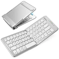 Inateck Faltbare Tastatur Bluetooth QWERTZ,Mini Tragbare mit 3 Bluetooth,