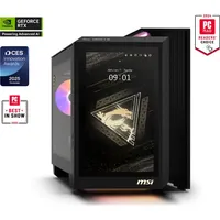 MSI MEG Vision X AI 2NVZ9-006DE, Schwarz, Farbe:Schwarz -