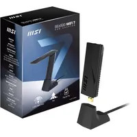 MSI BE6500 WiFi 7 USB Adapter (USB 3.2), Netzwerkadapter,