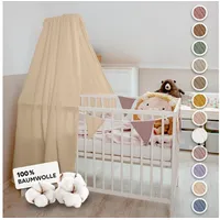 Lilimaus Betthimmel Babybett [in 12 Farben] Himmel Babybett aus