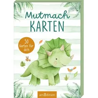 ArsEdition Mutmachkarten – Dino (Aquarelloptik)