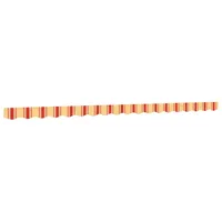 VidaXL Markisenvolant Gelb und Orange Gestreift 4,5 m