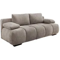 JOB Schlafsofa RENO, Greige Chenille - mit Gästebettfunktion und