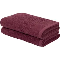 MY HOME Regona Handtuchset 70 x 140 cm rot