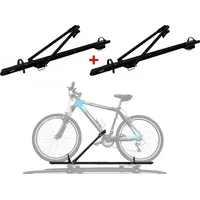 Omac Fahrradträger Dachfahrradträger bis 17kg Aluminium Schwarz Fahrradhalter