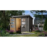 Karibu Jupiter 2 B 2,29 x 2,35 m Grau