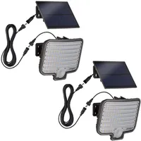 Oktaplex lighting Oktaplex 2er Set Ede Solar Außenstrahler mit
