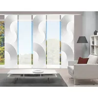 Vision "BEXON" Gr. 1, grau B:60cm H:260cm, Polyester, Gardinen,