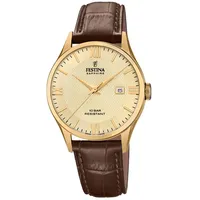 Festina CLASSIQUES CUIR F20010/5 Herrenarmbanduhr
