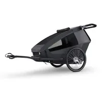 Croozer Kid Yuuna Kinderanhänger schwarz 2025