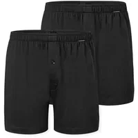 SCHIESSER Boxershorts schwarz XXL 2er Pack