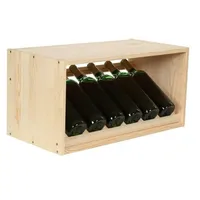 Proregal Modulares Weinregal VINCELLAR MOD HxBxT 30x60x30cm | Schräg
