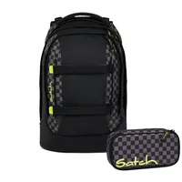 Satch PACK Dark Skate 2-teilig in Schwarz | Gr.: