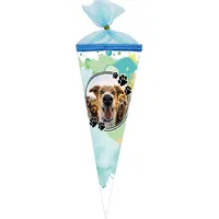 NESTLER Schultüte Geschwistertüte - Hund - ca. 35 cm