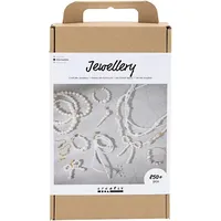 Creativ Company Kreativ Mix Schmuck, Halsketten, Armbänder, Ohrringe, Vergoldet,