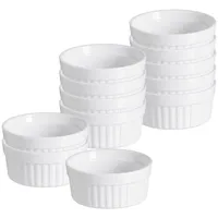 Ritzenhoff & Breker Auflaufformen Weiß, Keramik, Rund, Kochen, Auflaufformen