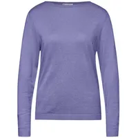 STREET ONE Damen A302973 Weicher Strickpullover, Lilac Dusk Mel.,