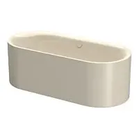 Bette BetteLux Oval Silhouette Badewanne 3465-001CFXXS pergamon, 170x75x45cm, freistehend