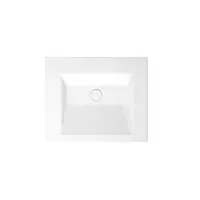 Bette BetteAqua Einbau-Waschtisch A070-416HLW1 60x49,5cm, HLW1, stone