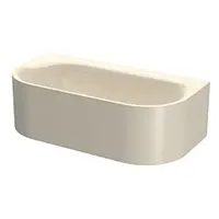 Bette BetteLux Oval Silhouette Badewanne 3417-001CWVVS pergamon, 190x95x45cm, freistehend