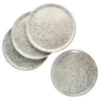 Mambocat 4er Set Pizzateller Stone Drops Ø33cm Ø ZDRO