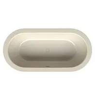 Bette BetteStarlet Oval Badewanne 2745-001CFXXK pergamon, 195x95x42cm, freistehend