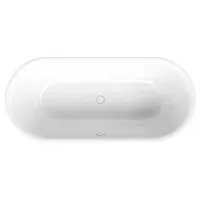 Bette BetteLux Oval Badewanne 3465-287 starwhite, 170x75x45cm