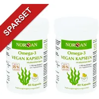 NORSAN Omega-3 Vegan Kapseln 2 x 80 St.