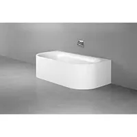Bette BetteLux Oval Silhouette Badewanne 3415-287CWVVS starwhite, 170x80x45cm, freistehend