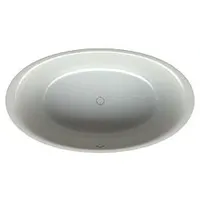 Bette BetteEve Badewanne 6043-002PLUS 180x100x45cm, Glasur, manhattan